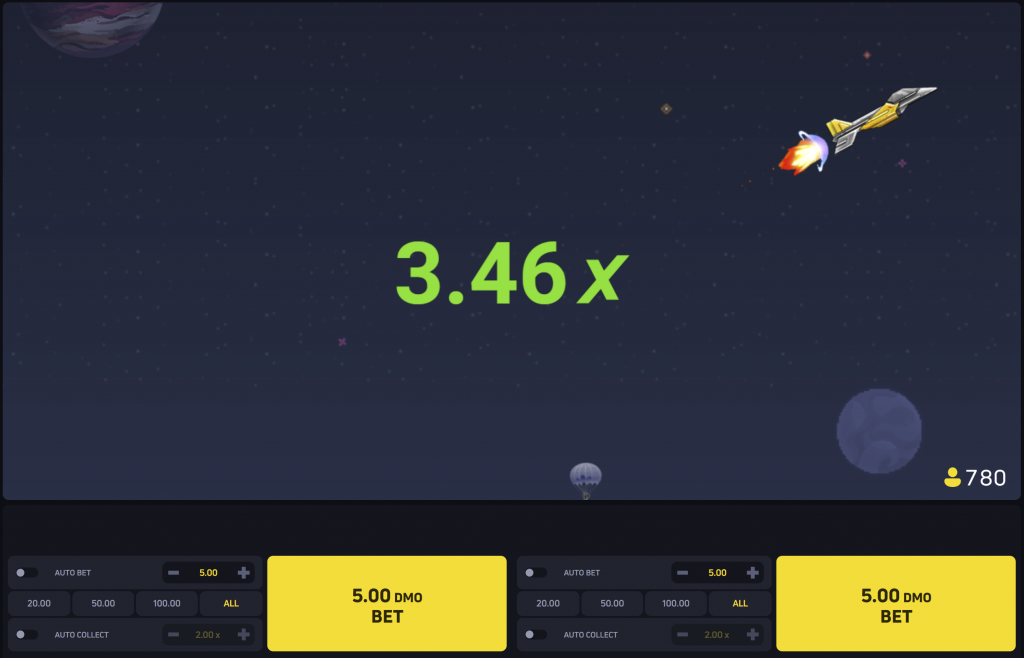 JetX - first launch