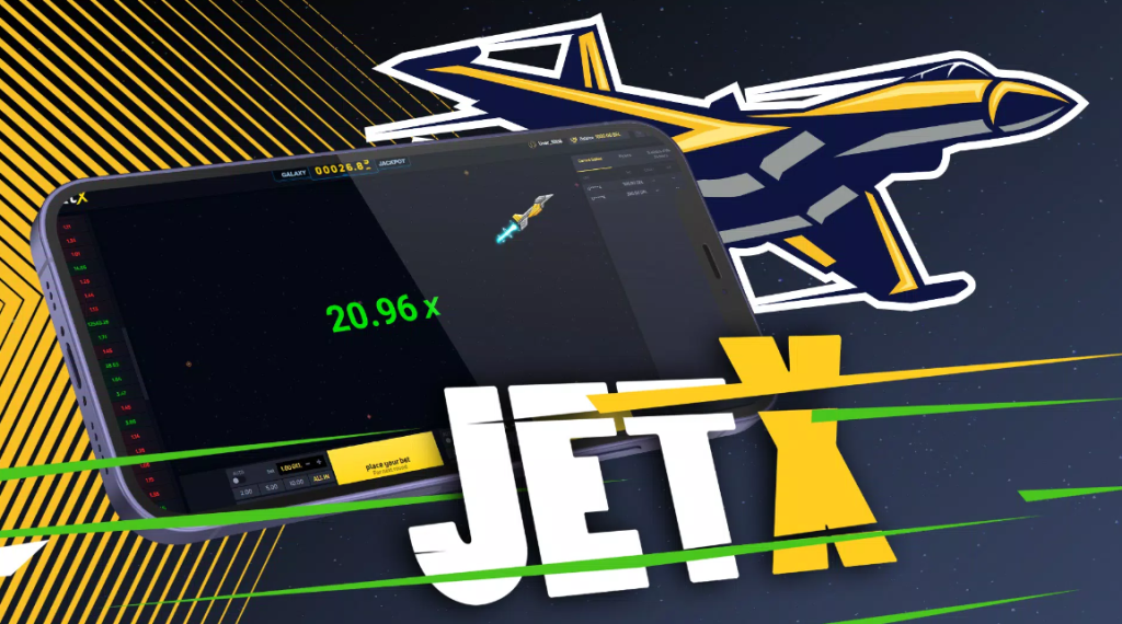 JetX foi desenvolvido para todas as telas